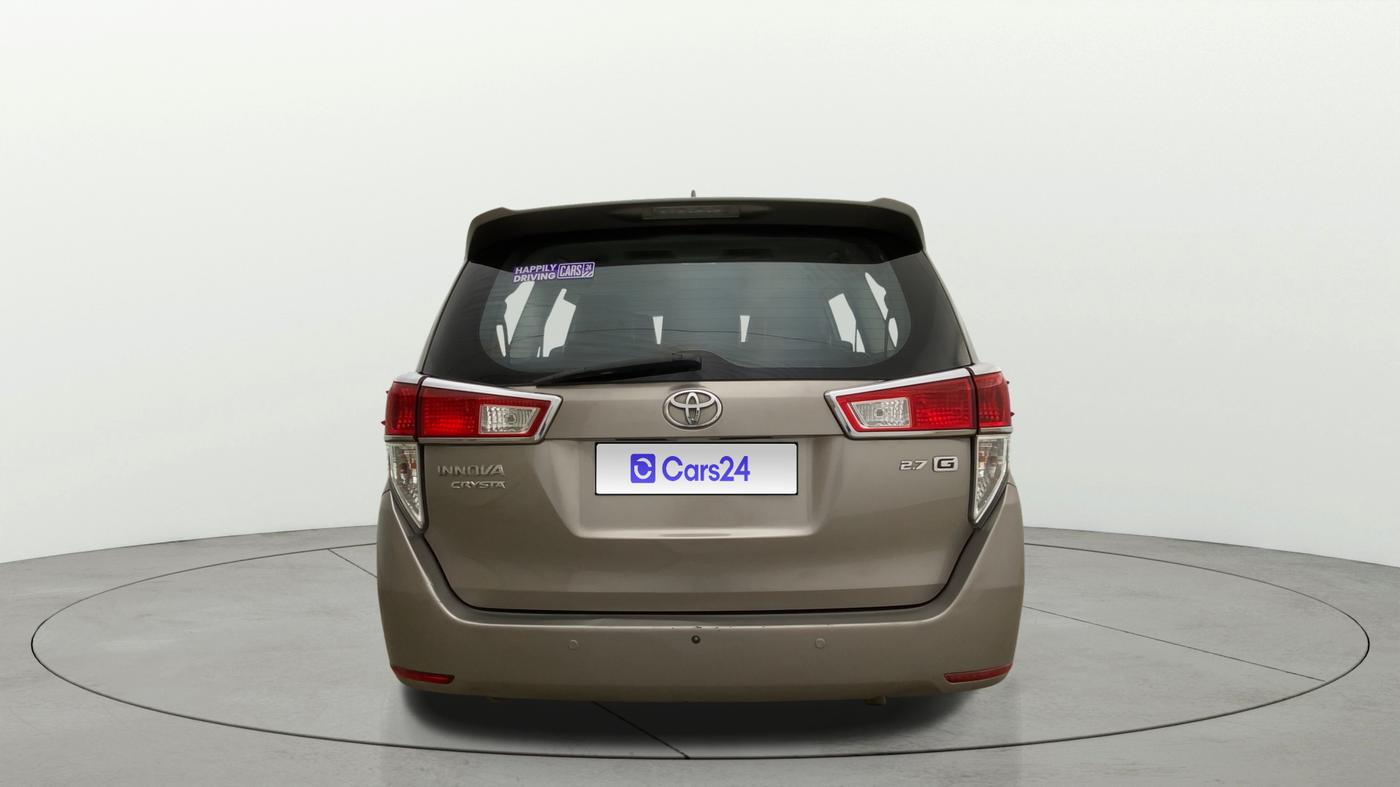 2016 Toyota Innova Crysta 2.7 GX 8 STR, Petrol, Manual, 63,930 km, Back/Rear