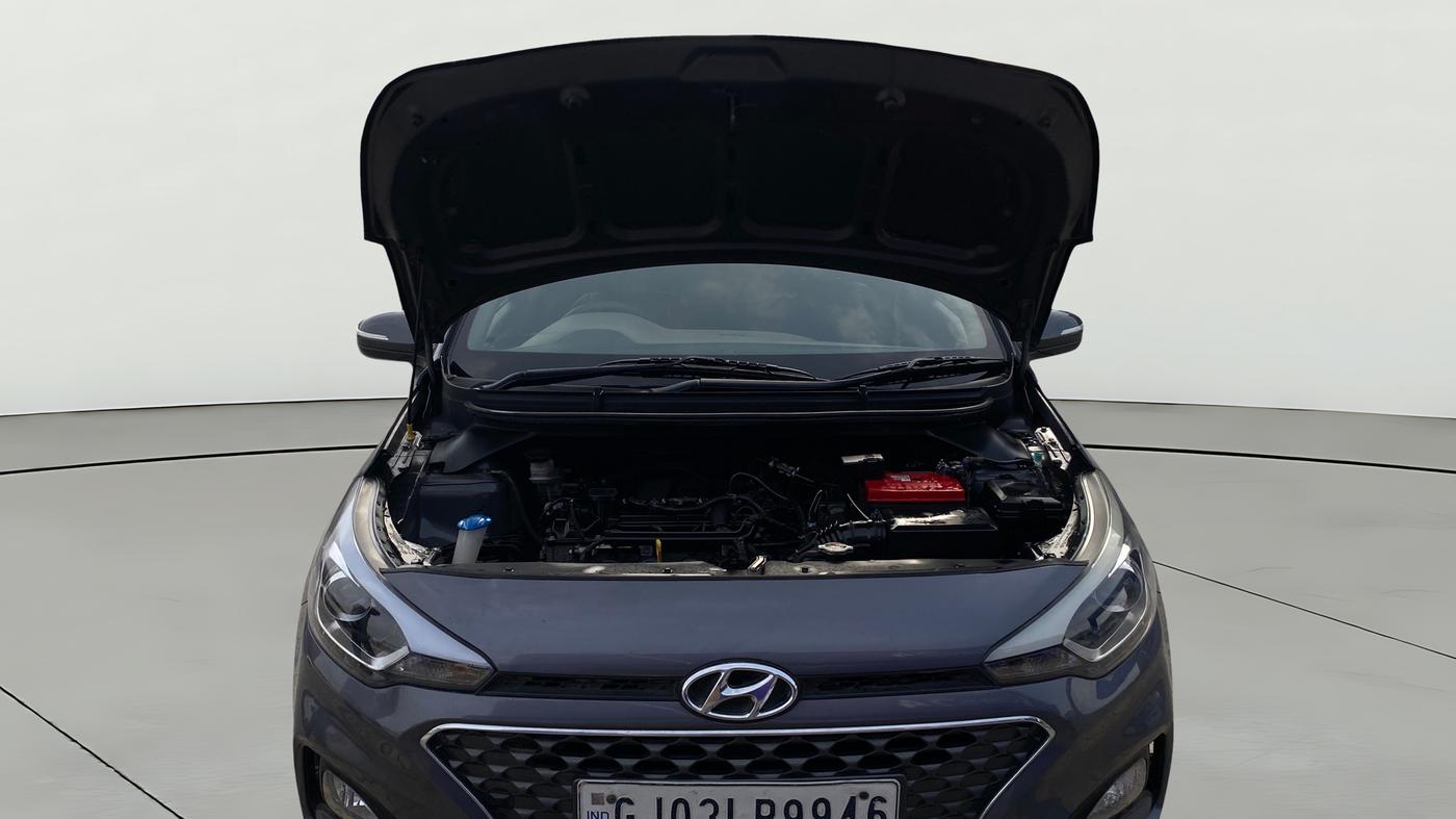 2019 Hyundai Elite i20 ASTA (O) CVT, Petrol, Automatic, 57,689 km, Open Bonet