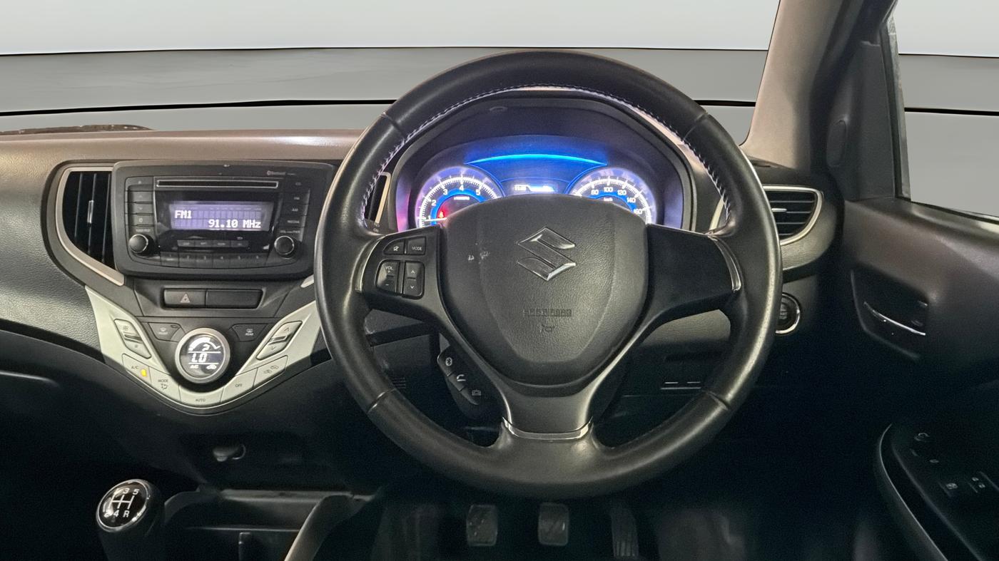 2018 Maruti Baleno ZETA PETROL 1.2, Petrol, Manual, 77,848 km, Steering Wheel Close Up