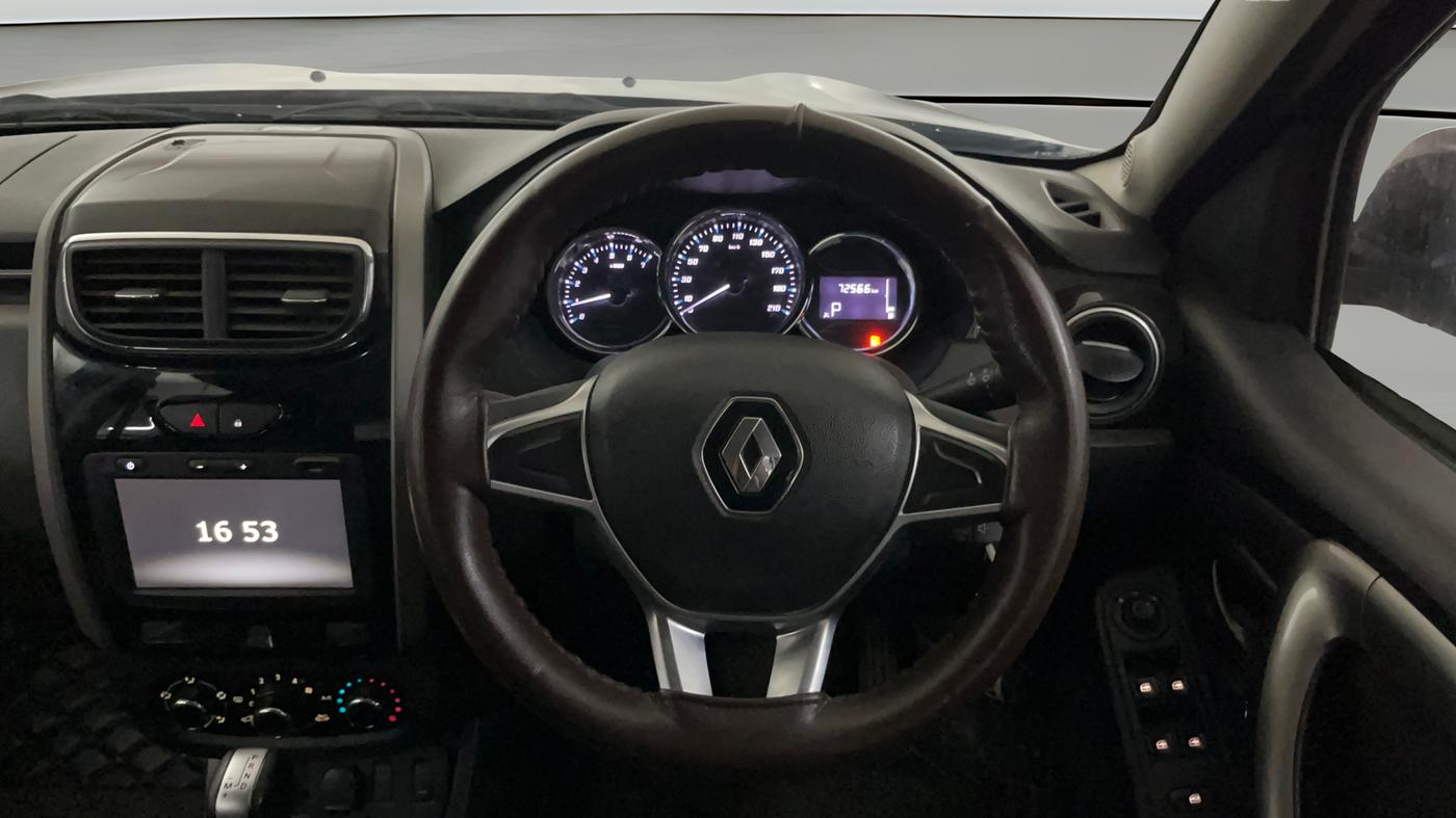 2019 Renault Duster RXS OPT CVT, Petrol, Automatic, 72,616 km, Steering Wheel Close Up