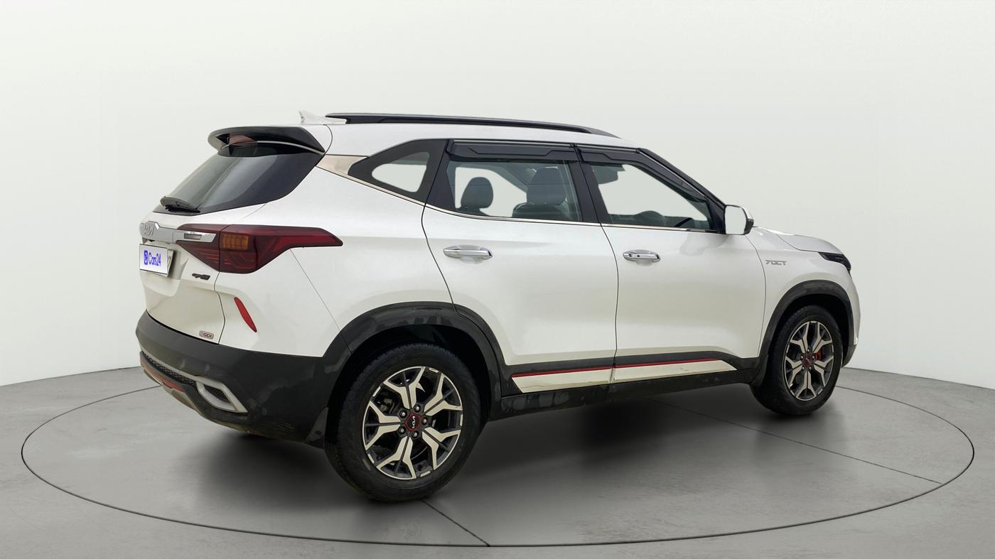 2021 KIA SELTOS GTX PLUS DCT 1.4 PETROL, Petrol, Automatic, 61,325 km, Right Back Diagonal