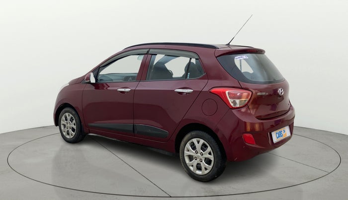2014 Hyundai Grand i10 SPORTZ AT 1.2 KAPPA VTVT, Petrol, Automatic, 1,10,190 km, Left Back Diagonal