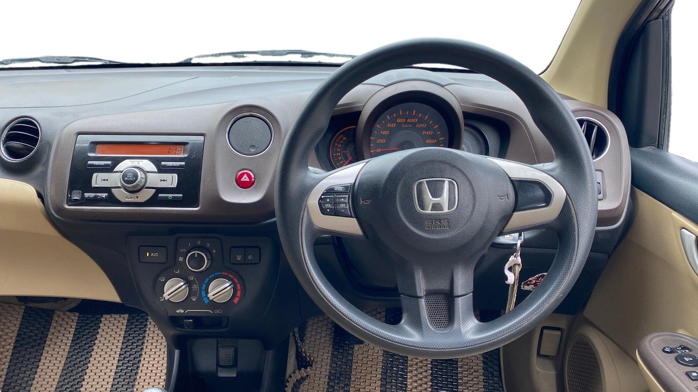 2013 Honda Amaze 1.2L I-VTEC VX, Petrol, Manual, 21,848 km, Steering Wheel Close Up