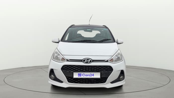2017 Hyundai Grand i10 SPORTZ (O) AT 1.2 KAPPA VTVT, CNG, Automatic, 51,927 km, Front