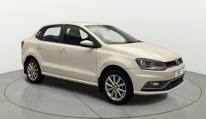 2017 Volkswagen Ameo HIGHLINE1.2L, Petrol, Manual, 1,02,380 km, Right Front Diagonal
