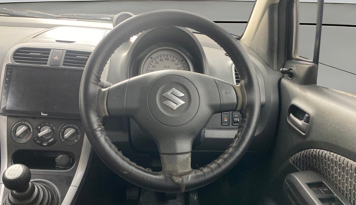 2013 Maruti Ritz VXI, Petrol, Manual, 71,266 km, Steering Wheel Close Up