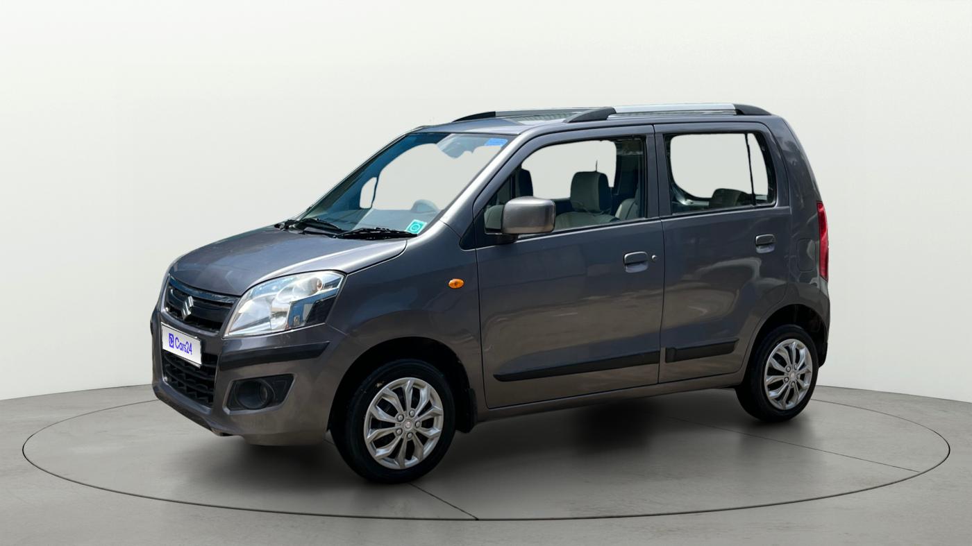 2013 Maruti Wagon R 1.0 VXI, Petrol, Manual, 60,308 km, Left Front Diagonal