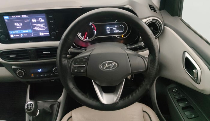 2021 Hyundai GRAND I10 NIOS SPORTZ 1.2 KAPPA VTVT, Petrol, Manual, 15,185 km, Steering Wheel Close Up