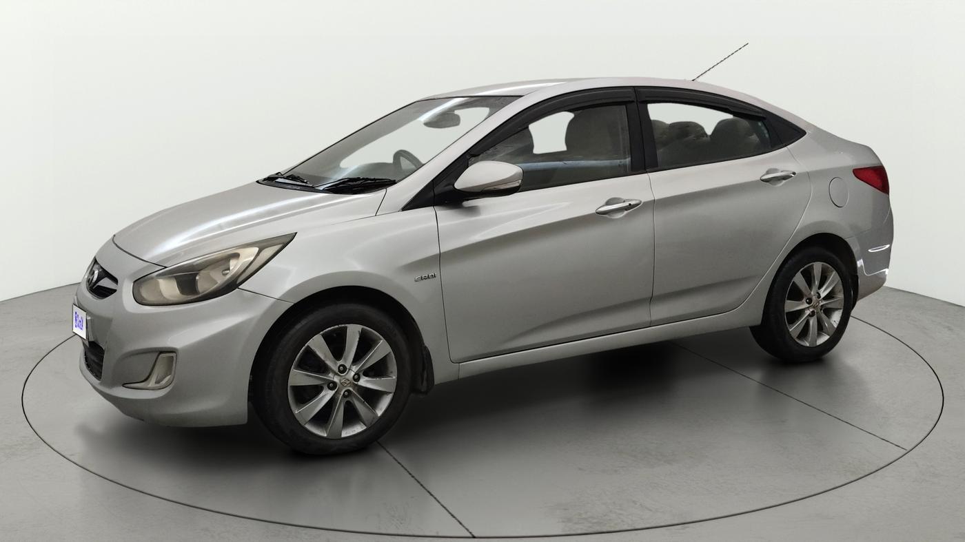 2013 Hyundai Verna FLUIDIC 1.6 CRDI SX, Diesel, Manual, 95,225 km, Left Front Diagonal