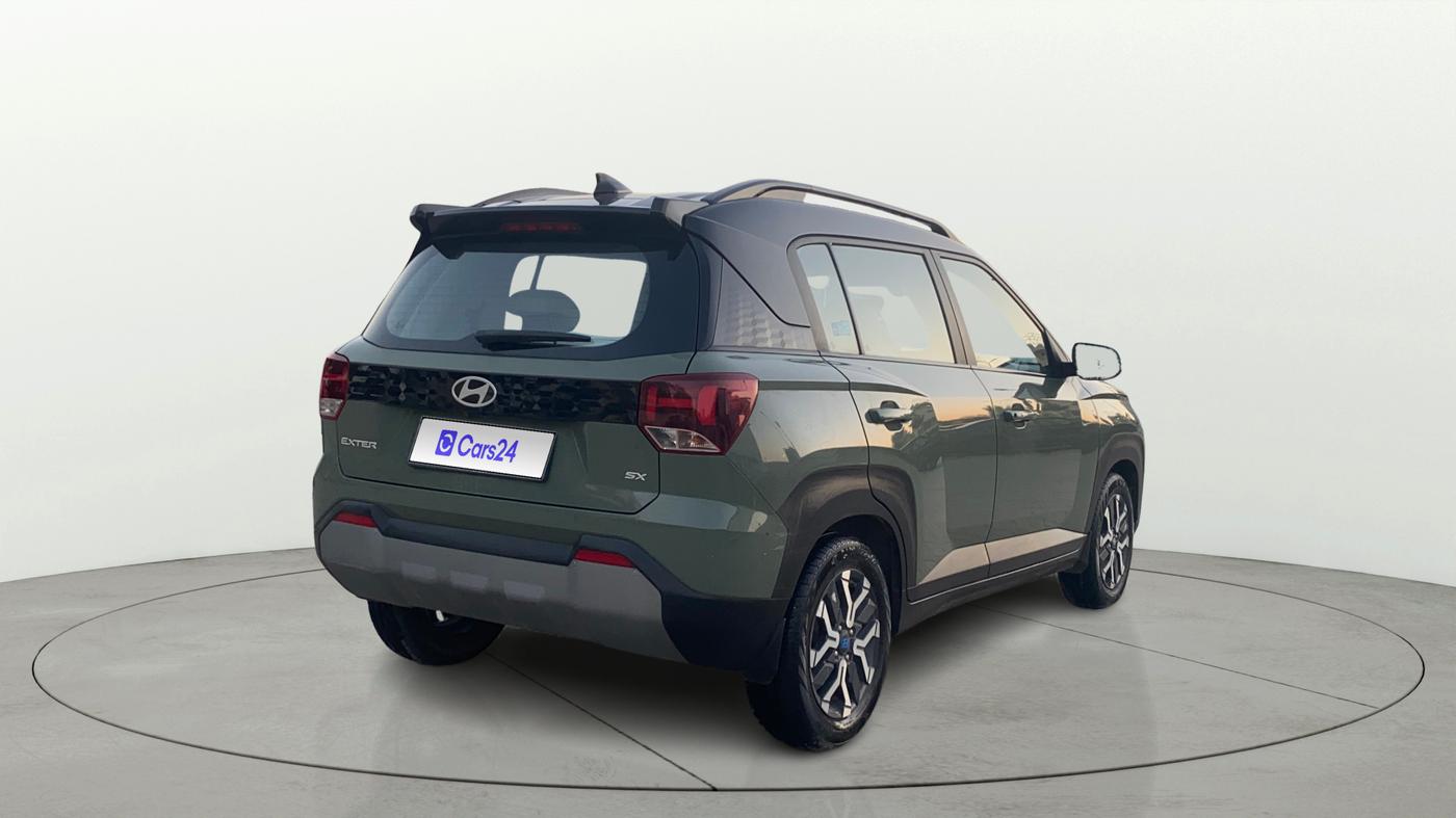 2023 Hyundai EXTER SX (O) CONNECT, Petrol, Manual, 40,524 km, Right Back Diagonal