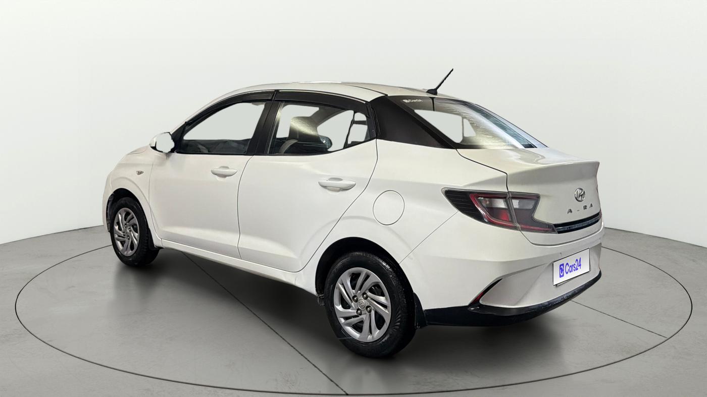 2020 Hyundai AURA S 1.2 CNG, CNG, Manual, 66,943 km, Left Back Diagonal