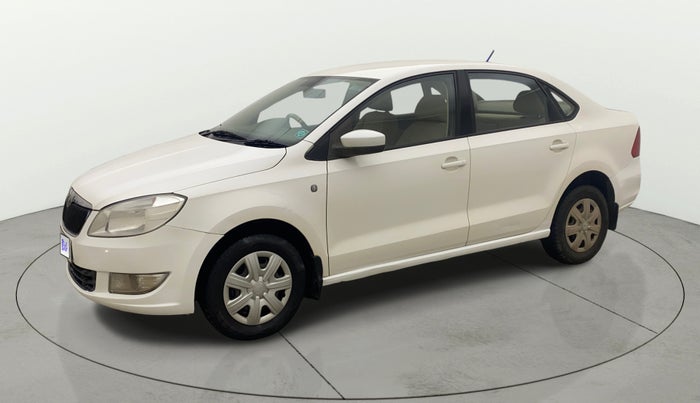 2012 Skoda Rapid AMBITION 1.6 TDI CR MT, Diesel, Manual, 1,25,665 km, Left Front Diagonal