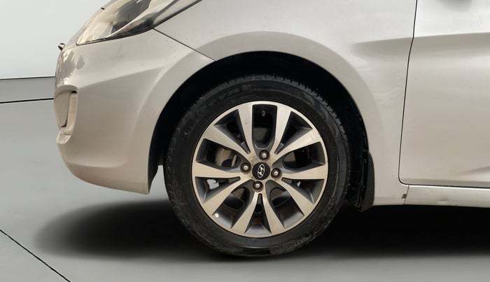 2013 Hyundai Verna FLUIDIC 1.6 CRDI SX, Diesel, Manual, 96,358 km, Left Front Wheel