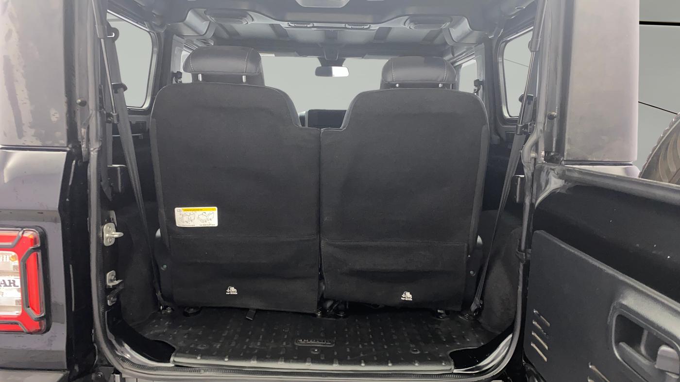 2021 Mahindra Thar LX HT PETROL 4WD MT, Petrol, Manual, 60,573 km, Boot Open Zoomed View