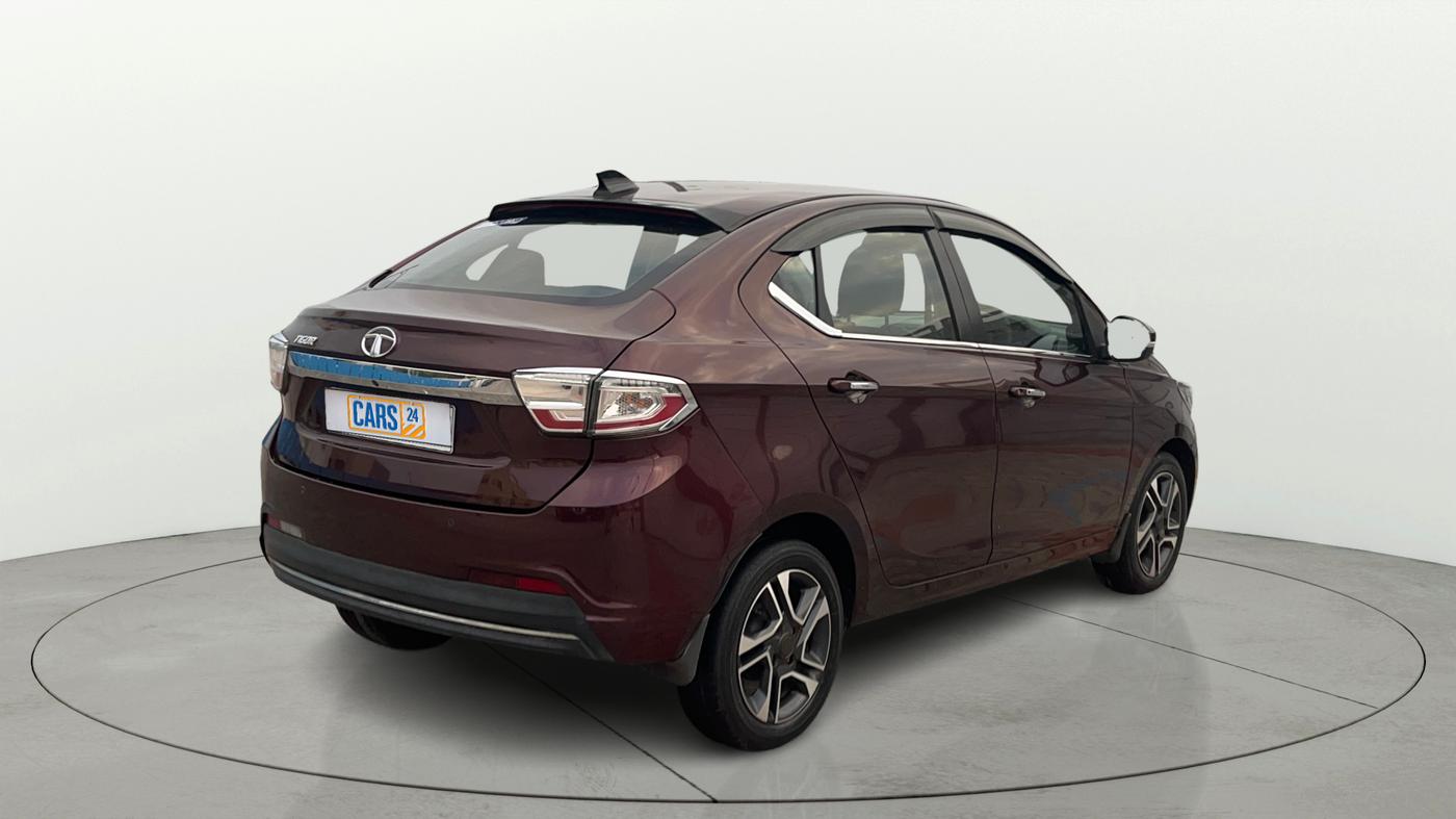 2021 Tata TIGOR XZA PLUS PETROL, Petrol, Automatic, 48,210 km, Right Back Diagonal