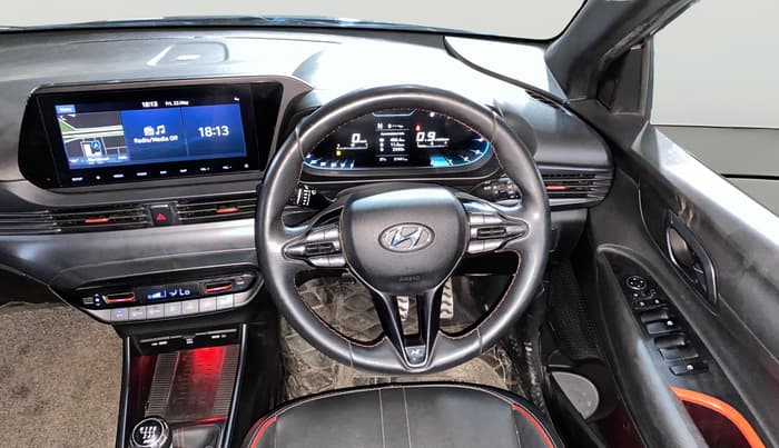2023 Hyundai NEW I20 N LINE N8 1.0 TURBO GDI IMT, Petrol, Manual, 31,429 km, Steering Wheel Close Up