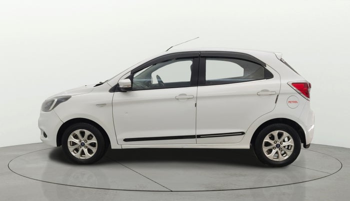2016 Ford New Figo TITANIUM 1.2 PETROL MT, CNG, Manual, 84,195 km, Left Side