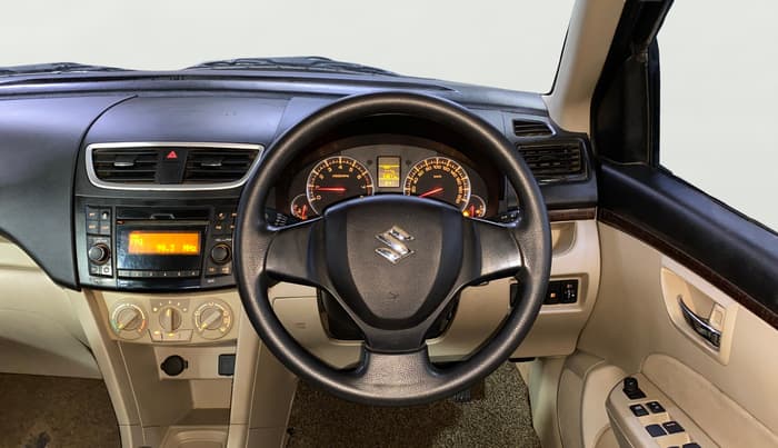 2015 Maruti Swift Dzire VXI, Petrol, Manual, 53,852 km, Steering Wheel Close Up