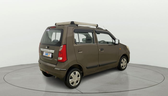 2013 Maruti Wagon R 1.0 LXI CNG, CNG, Manual, 1,28,031 km, Right Back Diagonal
