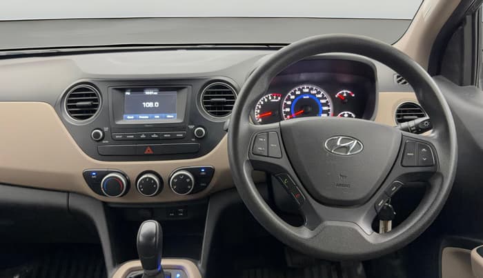 2018 Hyundai Grand i10 MAGNA AT 1.2 KAPPA VTVT, Petrol, Automatic, 47,228 km, Steering Wheel Close Up