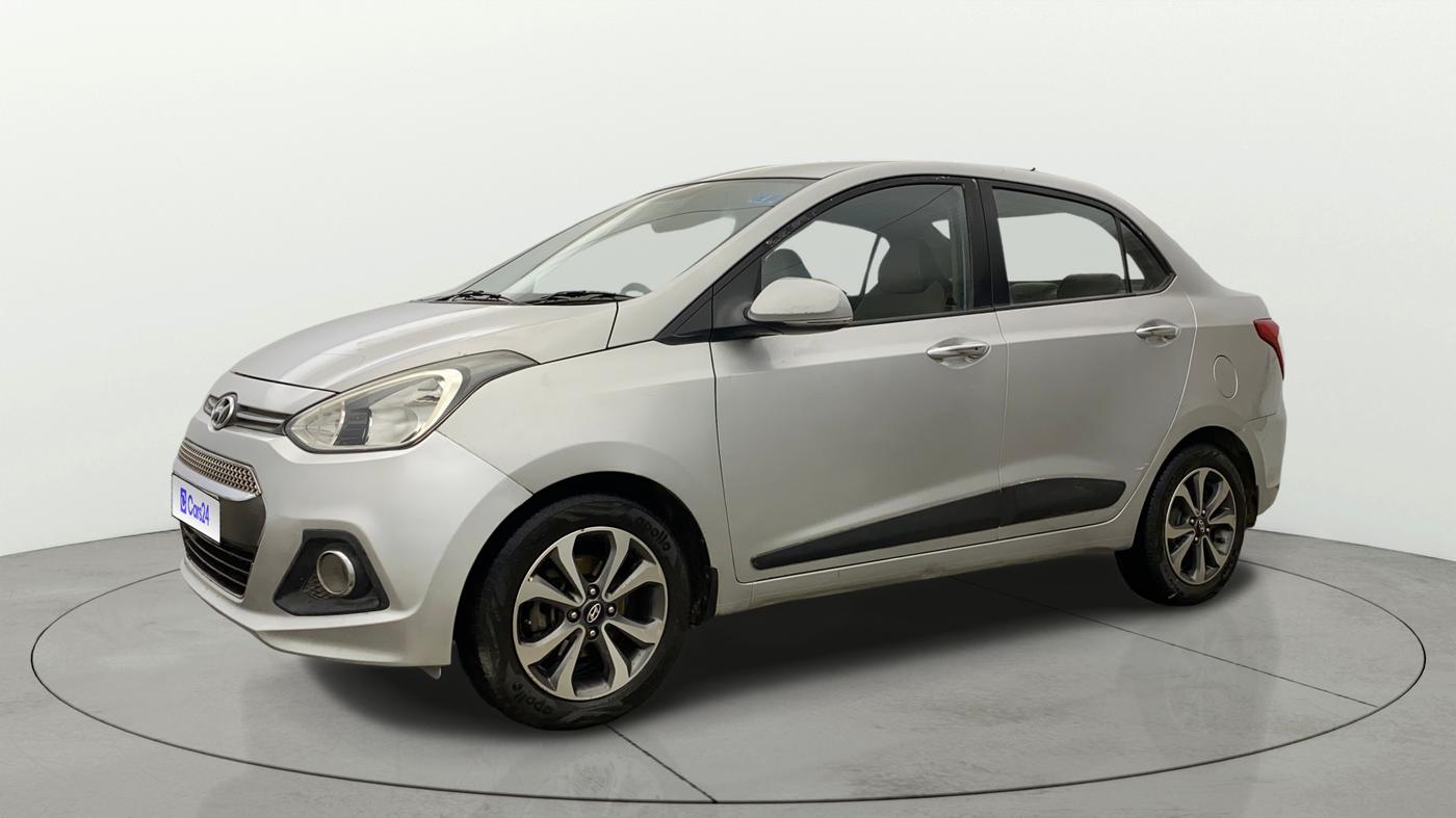 2014 Hyundai Xcent SX AT 1.2 (O), Petrol, Automatic, 88,057 km, Left Front Diagonal