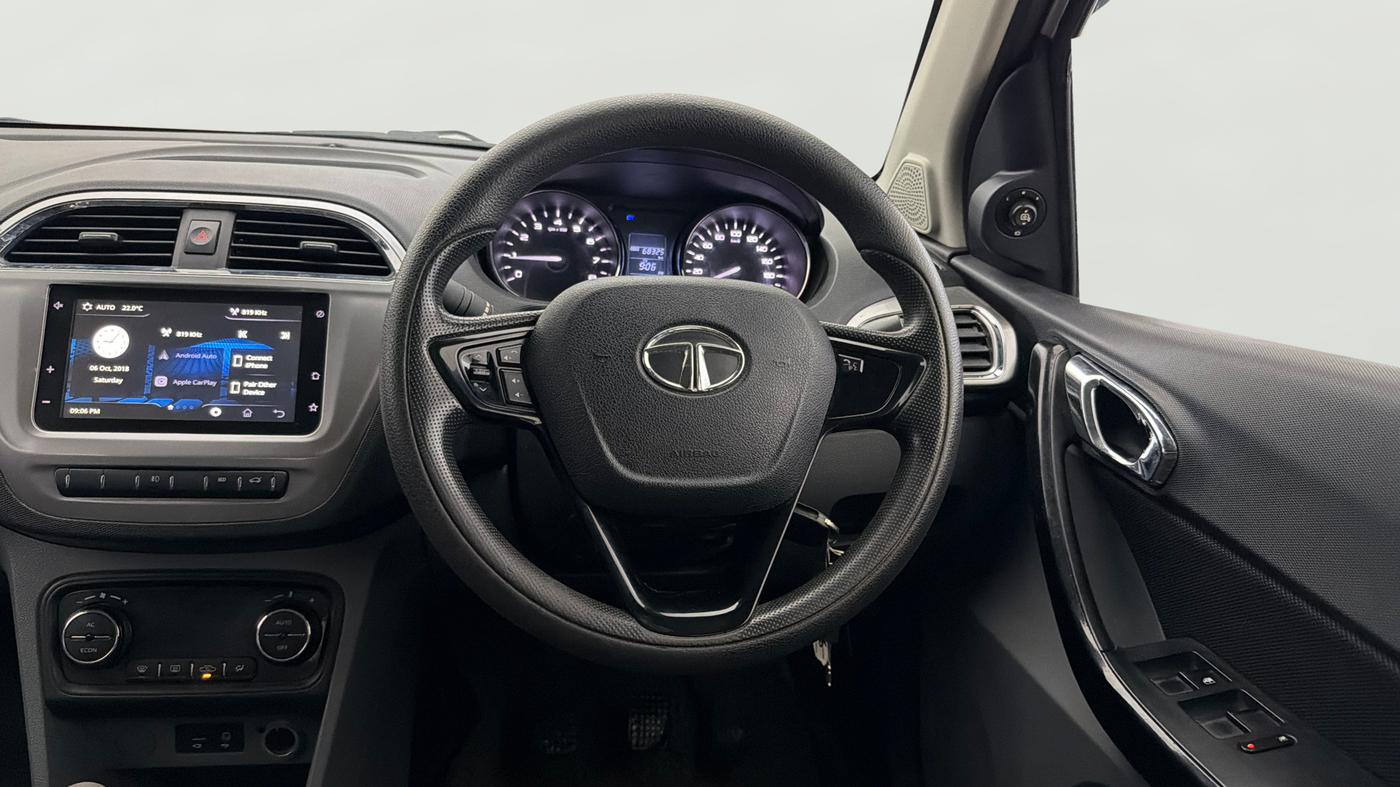 2019 Tata TIGOR XZ PLUS PETROL, Petrol, Manual, 68,316 km, Steering Wheel Close Up