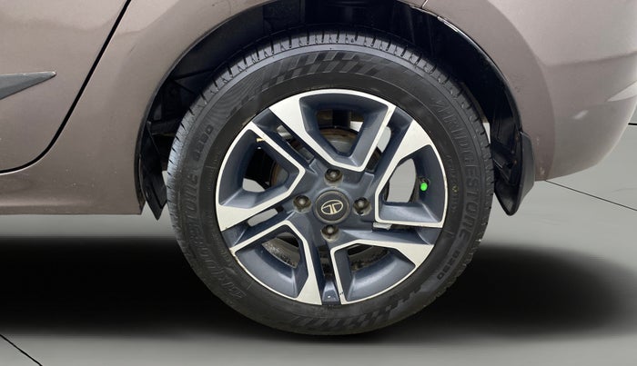 2017 Tata TIGOR XZ (O) PETROL, Petrol, Manual, 72,438 km, Left Rear Wheel