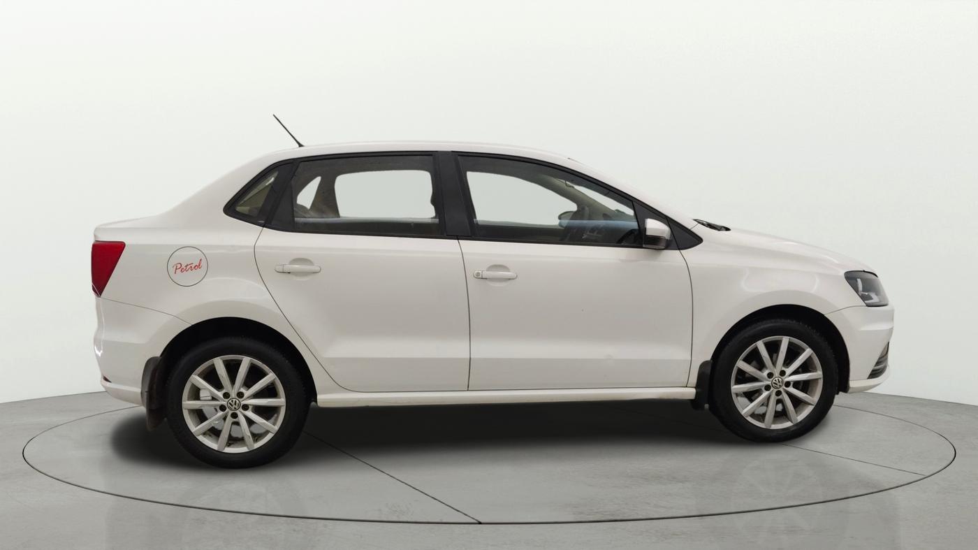 2017 Volkswagen Ameo HIGHLINE1.2L PLUS 16 ALLOY, Petrol, Manual, 95,740 km, Right Side View