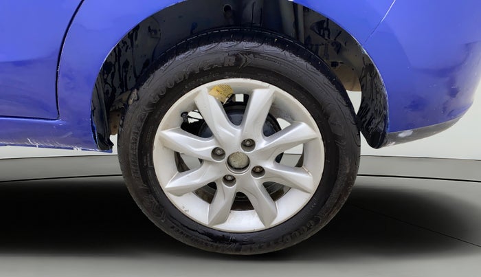 2014 Tata Zest XT PETROL, Petrol, Manual, 66,014 km, Left Rear Wheel