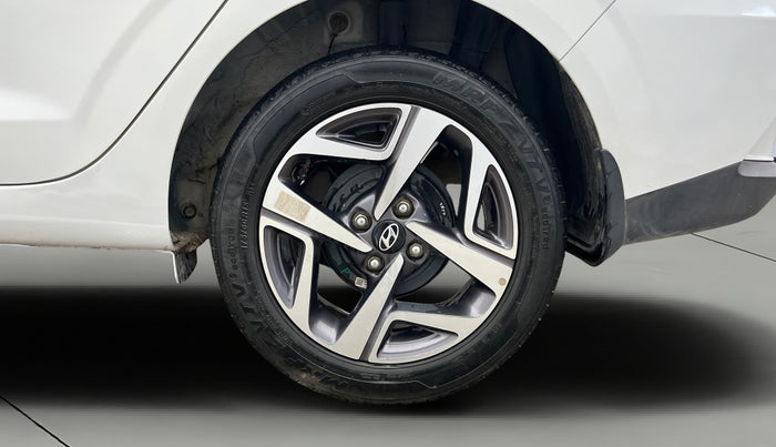 2021 Hyundai AURA SX 1.2, Petrol, Manual, 21,860 km, Left Rear Wheel