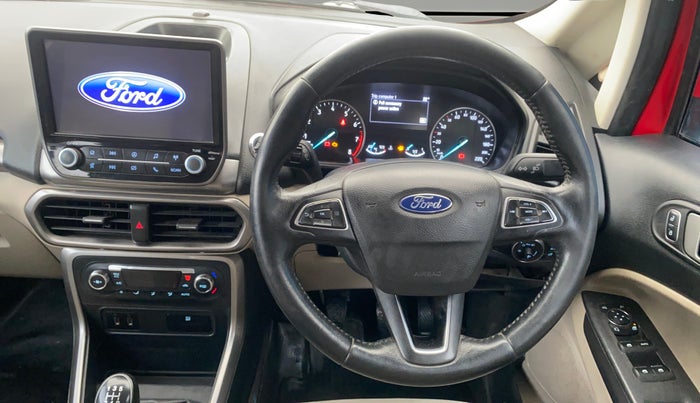 2021 Ford Ecosport TITANIUM 1.5L PETROL, Petrol, Manual, 91,664 km, Steering Wheel Close Up