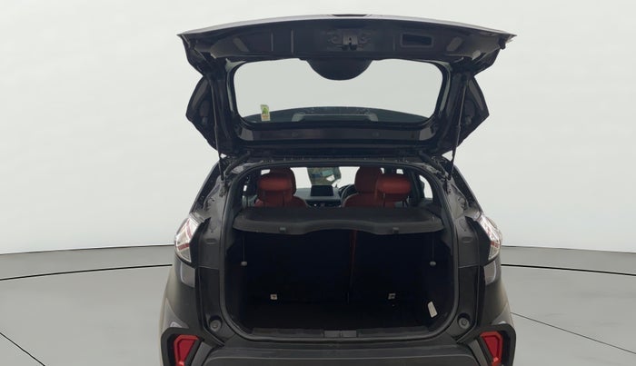 2023 Tata NEXON XZ PLUS LUX SUNROOF RED DARK PETROL, Petrol, Manual, 5,862 km, Boot Door Open