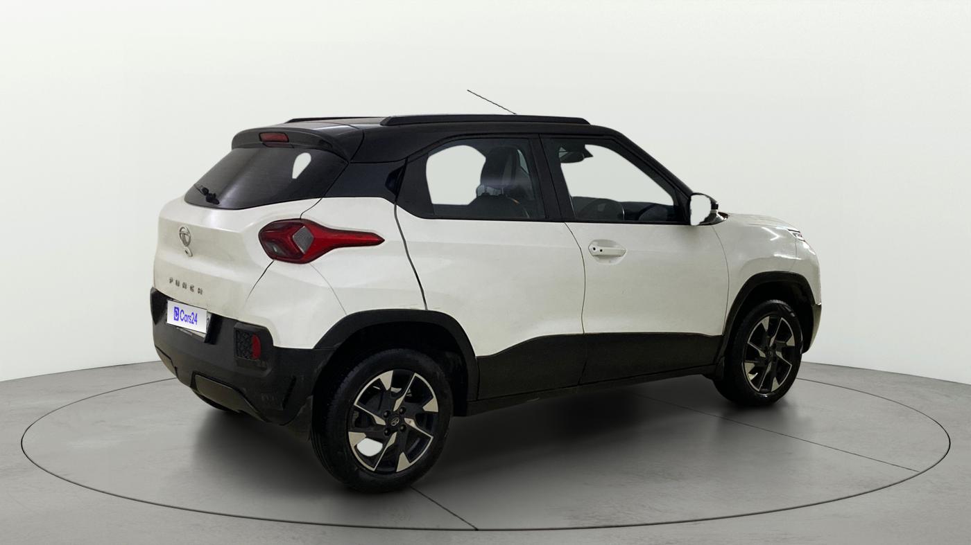 2021 Tata PUNCH CREATIVE AMT 1.2 RTN DUAL TONE, Petrol, Automatic, 31,423 km, Right Back Diagonal