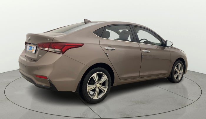 2019 Hyundai Verna 1.6 VTVT SX, Petrol, Manual, 78,537 km, Right Back Diagonal