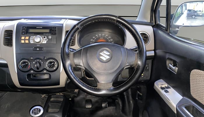 2016 Maruti Wagon R 1.0 LXI CNG, CNG, Manual, 75,076 km, Steering Wheel Close Up