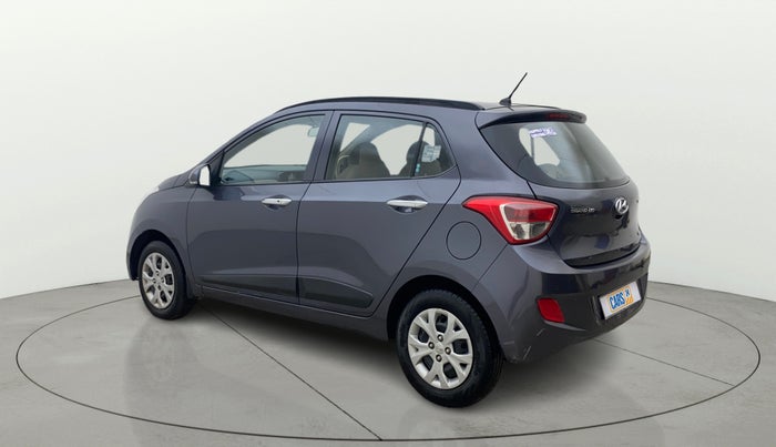 2014 Hyundai Grand i10 SPORTZ 1.2 KAPPA VTVT, Petrol, Manual, 48,193 km, Left Back Diagonal