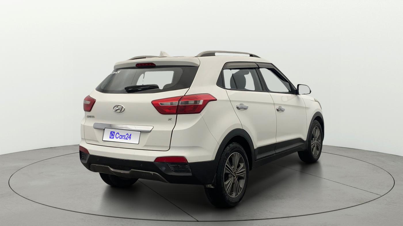 2016 Hyundai Creta SX PLUS AT 1.6 PETROL, Petrol, Automatic, 1,03,564 km, Right Back Diagonal