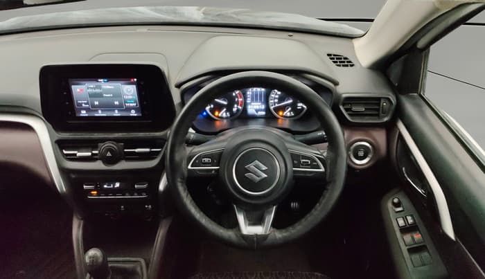 2023 Maruti Grand Vitara DELTA CNG, CNG, Manual, 40,272 km, Steering Wheel Close Up