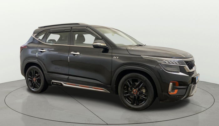 2021 KIA SELTOS HTX ANNIVERSARY EDITION 1.5 PETROL IVT, Petrol, Automatic, 68,287 km, Right Front Diagonal