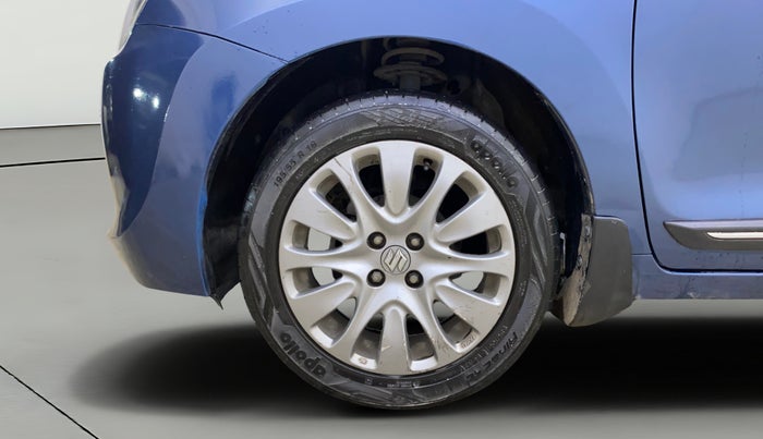 2017 Maruti Baleno ALPHA PETROL 1.2, CNG, Manual, 83,624 km, Left Front Wheel