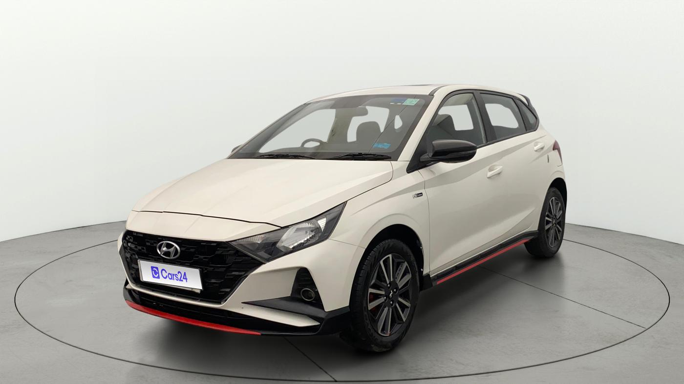 2021 Hyundai NEW I20 N LINE N6 1.0 TURBO GDI IMT, Petrol, Manual, 32,967 km, Left Front Diagonal