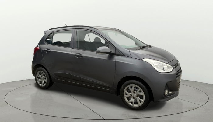 2019 Hyundai Grand i10 SPORTZ 1.2 KAPPA VTVT, Petrol, Manual, 50,419 km, Right Front Diagonal