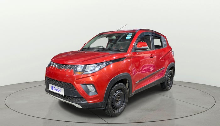 2017 Mahindra KUV 100 NXT K6+ P 6 STR, Petrol, Manual, 22,679 km, Left Front Diagonal