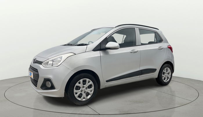 2015 Hyundai Grand i10 SPORTZ 1.2 KAPPA VTVT, Petrol, Manual, 38,450 km, Left Front Diagonal