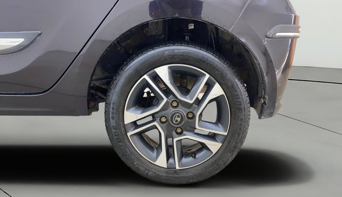 2023 Tata Tiago XZA PLUS PETROL, Petrol, Automatic, 30,825 km, Left Rear Wheel