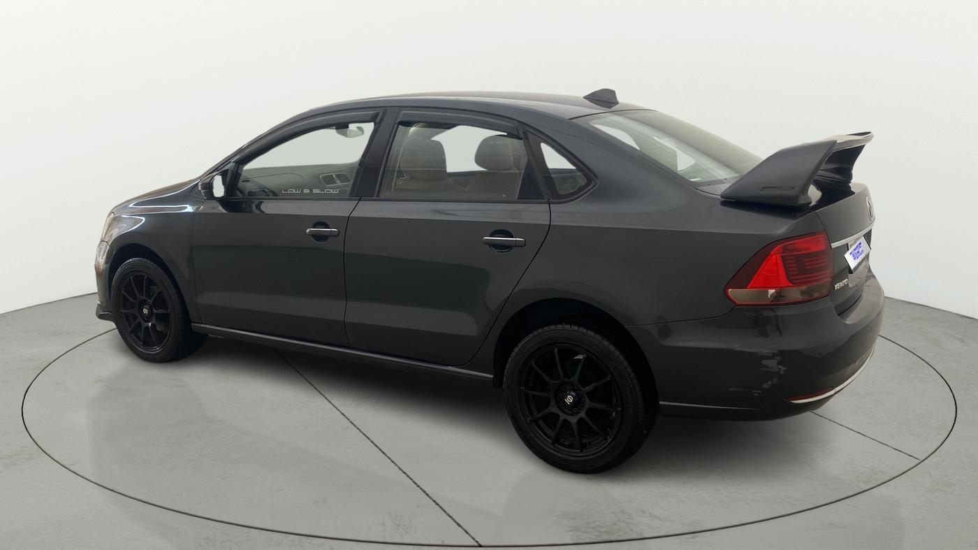 2018 Volkswagen Vento 1.2 TSI HIGHLINE PLUS AT, Petrol, Automatic, 87,680 km, Left Back Diagonal