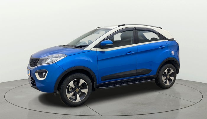 2018 Tata NEXON XZA PLUS PETROL DUAL TONE, Petrol, Automatic, 22,909 km, Left Front Diagonal