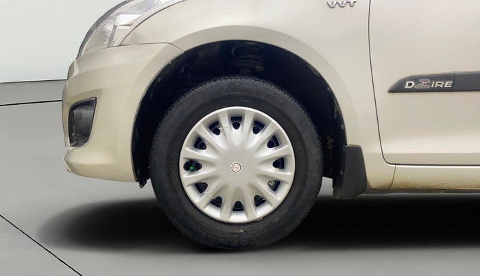2013 Maruti Swift Dzire VXI, Petrol, Manual, 49,948 km, Left Front Wheel