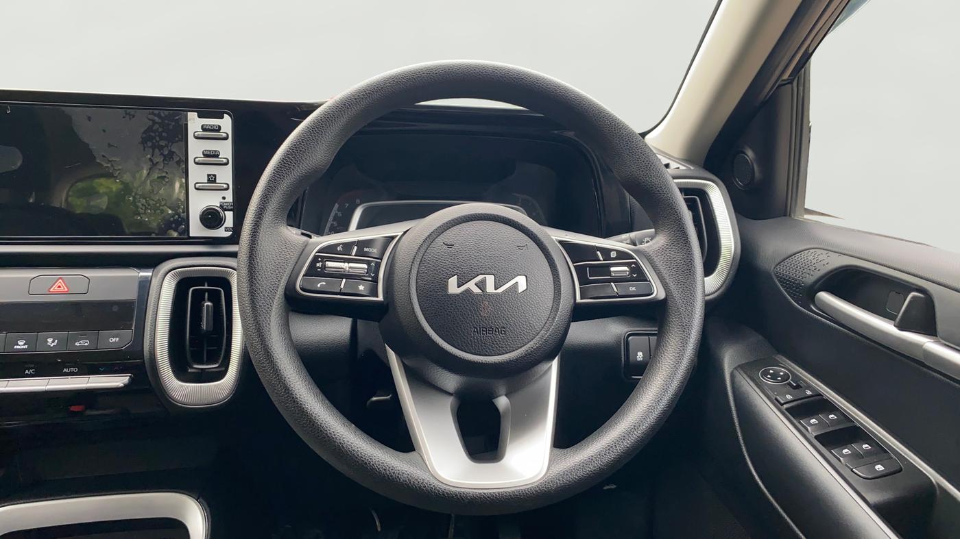 2024 KIA SONET HTK (O) 1.2 Petrol MT, Petrol, Manual, 1,862 km, Steering Wheel Close Up