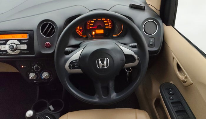 2014 Honda Amaze 1.2L I-VTEC SX, Petrol, Manual, 76,836 km, Steering Wheel Close Up
